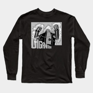 Gigantor Classic 2 (B&W) Long Sleeve T-Shirt